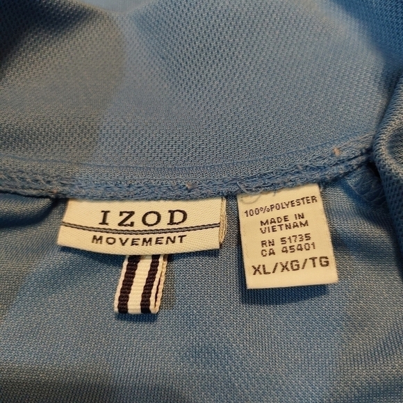 IZOD MENS FULL FRONT ZIP JACKET- L - Picture 4 of 4